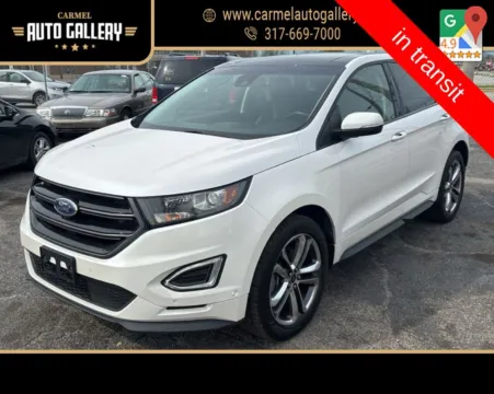 White 2017 Ford Edge Sport for sale in Carmel, IN