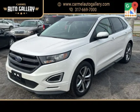 White 2017 Ford Edge Sport for sale in Carmel, IN