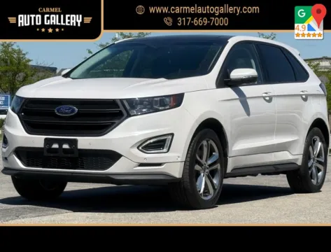 White 2017 Ford Edge Sport for sale in Carmel, IN