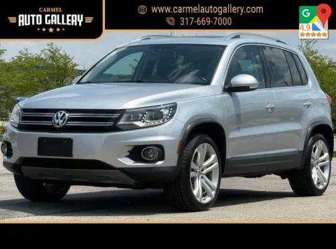 Silver 2016 Volkswagen Tiguan SEL for sale in Carmel, IN