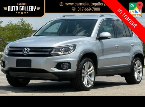 Silver 2016 Volkswagen Tiguan SEL for sale in Carmel, IN