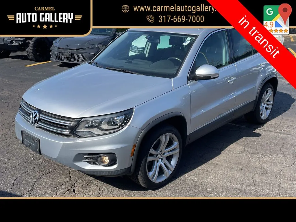 Silver 2016 Volkswagen Tiguan SEL for sale in Carmel, IN