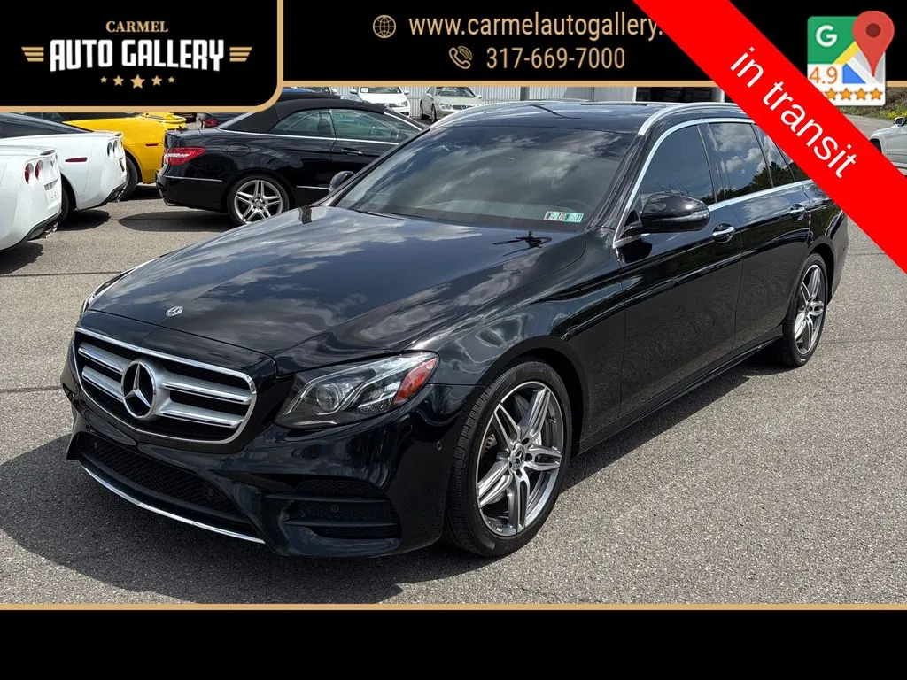 Black 2018 Mercedes-Benz E-Class E 400 for sale in Carmel, IN