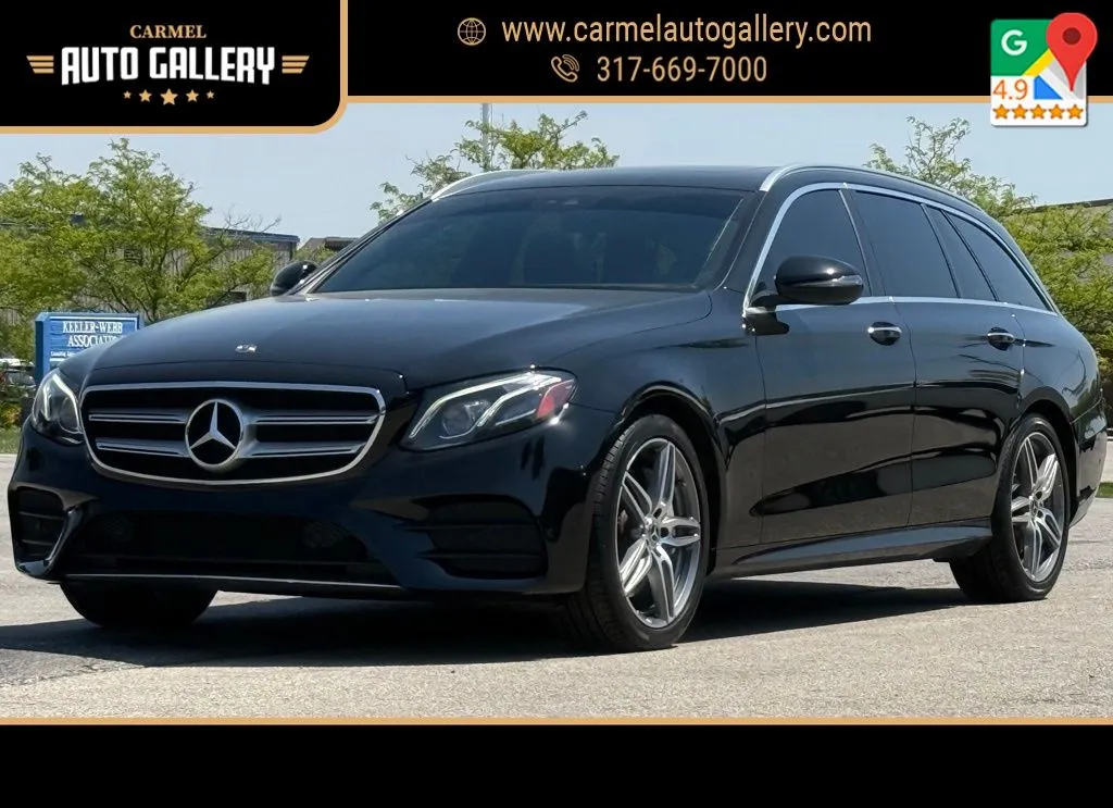 Black 2018 Mercedes-Benz E-Class E 400 for sale in Carmel, IN