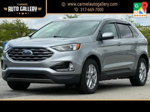 Silver 2021 Ford Edge SEL for sale in Carmel, IN