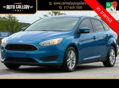 Blue 2017 Ford Focus SE for sale in Carmel, IN