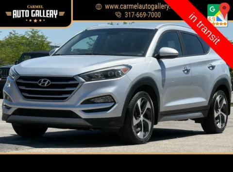 Silver 2017 Hyundai Tucson Limited for sale in Carmel, IN