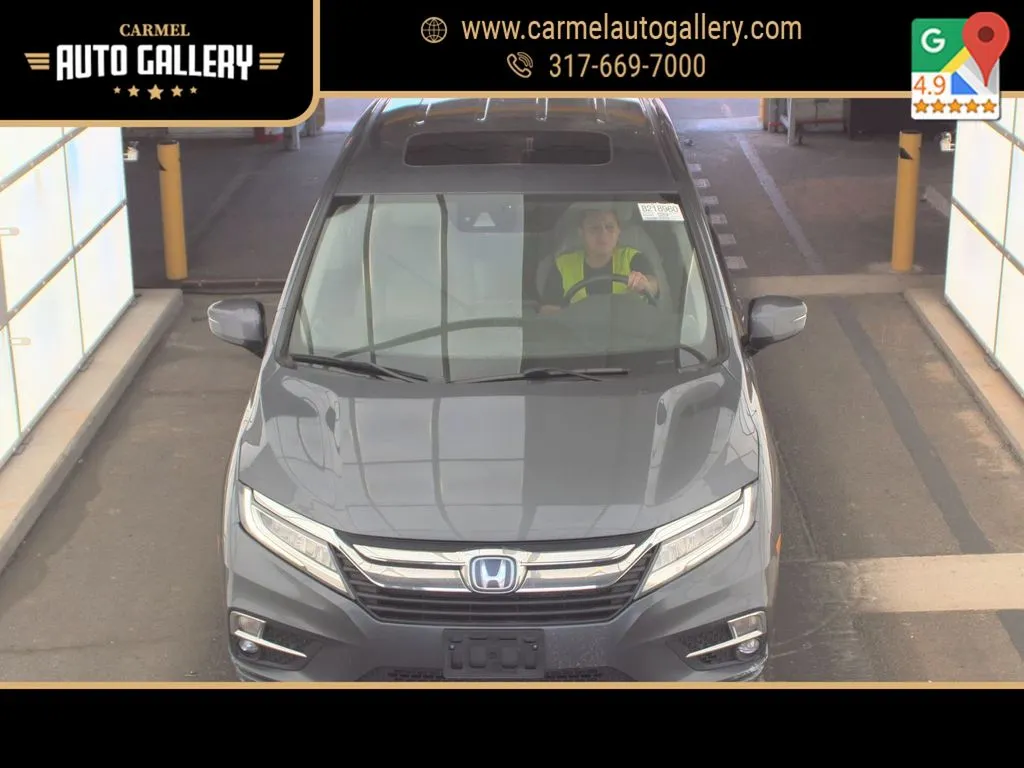 Beige 2020 Honda Odyssey Elite for sale in Carmel, IN