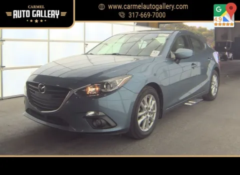 Blue 2016 Mazda Mazda3 i Touring for sale in Carmel, IN