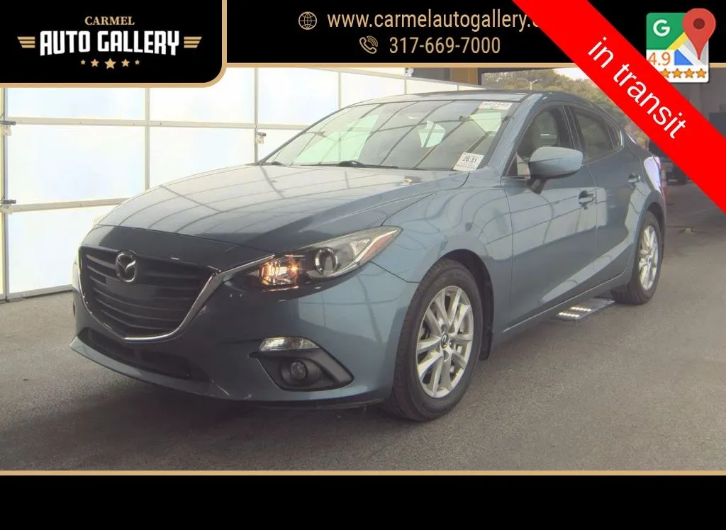 Blue 2016 Mazda Mazda3 i Touring for sale in Carmel, IN