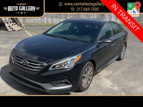 Black 2017 Hyundai Sonata Sport for sale in Carmel, IN
