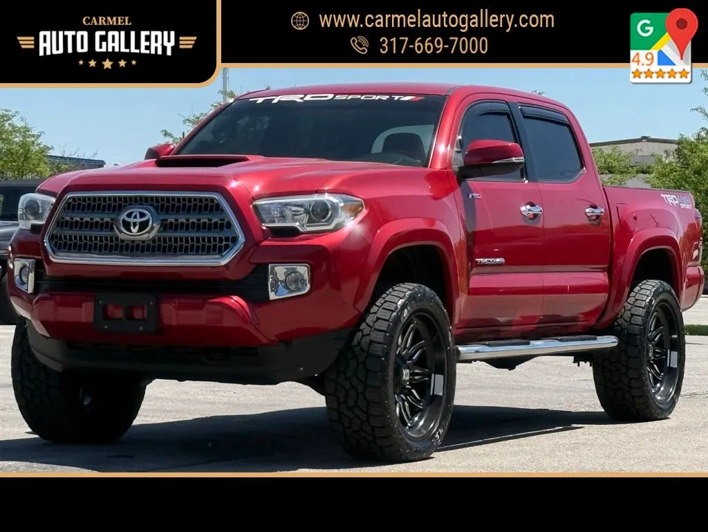 Red 2016 Toyota Tacoma TRD Sport for sale in Carmel, IN