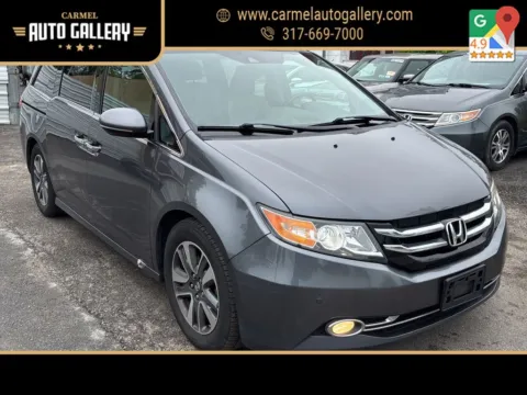Gray 2016 Honda Odyssey Touring Elite for sale in Carmel, IN