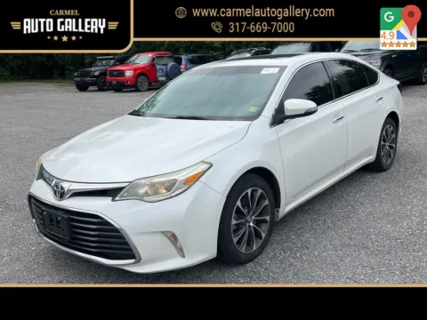 White 2016 Toyota Avalon XLE Plus for sale in Carmel, IN