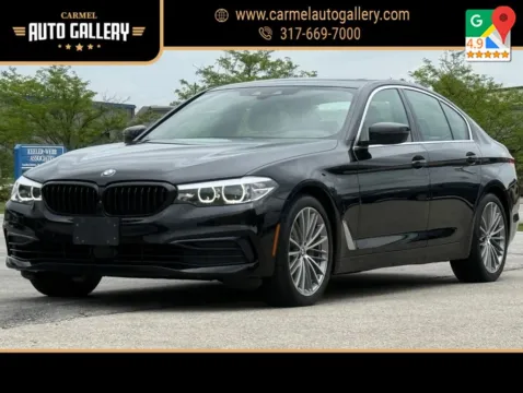 Black 2019 BMW 5 Series 540i xDrive for sale in Carmel, IN