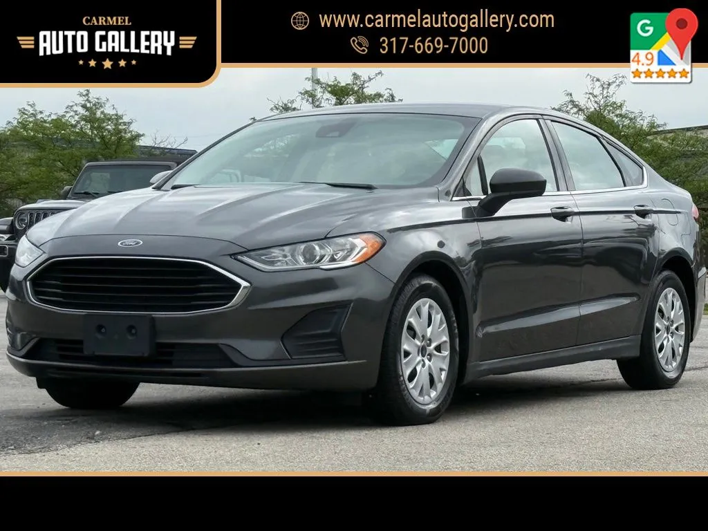 Gray 2020 Ford Fusion S for sale in Carmel, IN