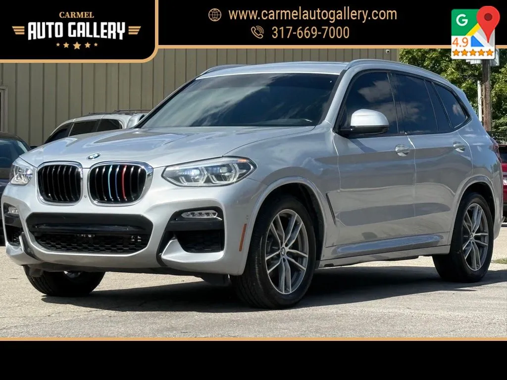 Silver 2018 BMW X3 xDrive30i for sale in Carmel, IN