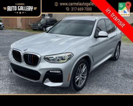 Silver 2018 BMW X3 xDrive30i for sale in Carmel, IN