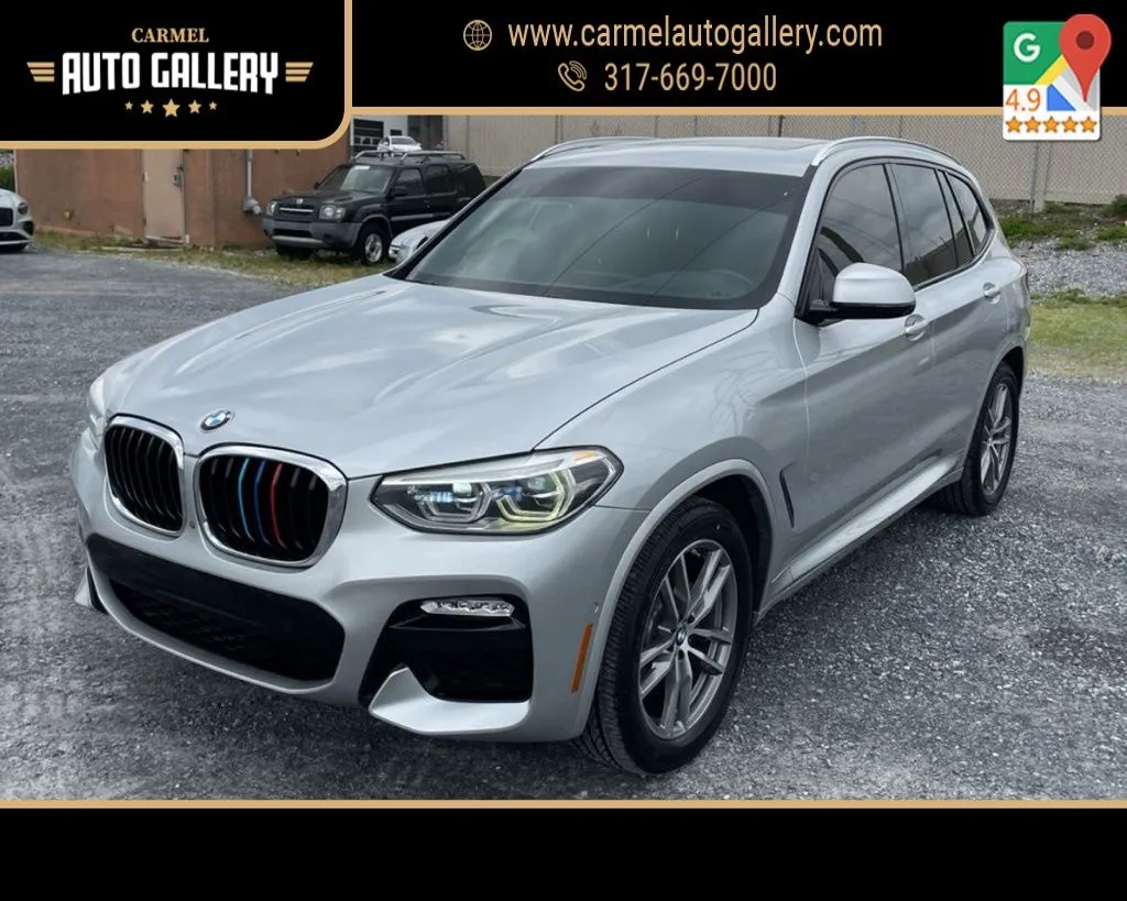 Silver 2018 BMW X3 xDrive30i for sale in Carmel, IN