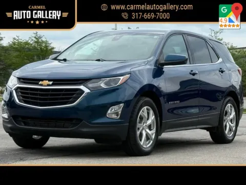 Blue 2020 Chevrolet Equinox LT for sale in Carmel, IN