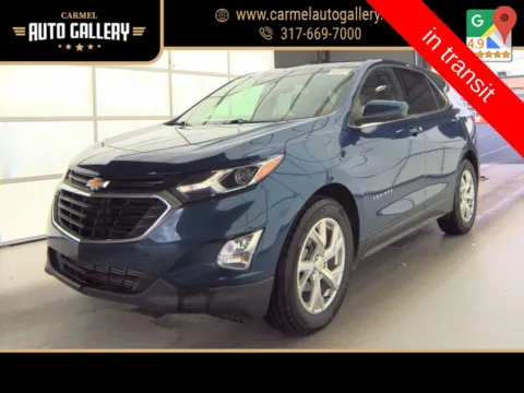 Blue 2020 Chevrolet Equinox LT for sale in Carmel, IN