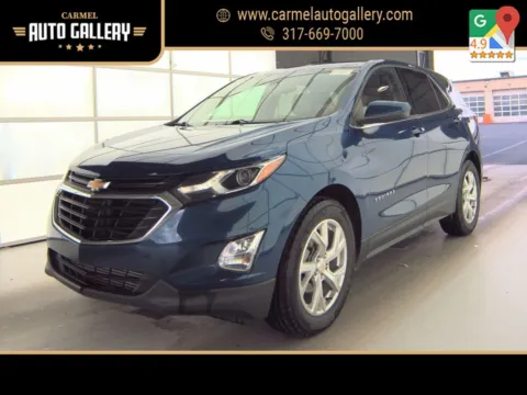 Blue 2020 Chevrolet Equinox LT for sale in Carmel, IN