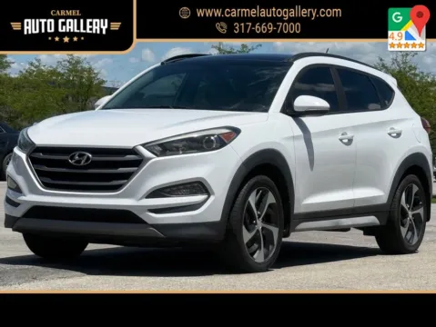 White 2017 Hyundai Tucson Value for sale in Carmel, IN