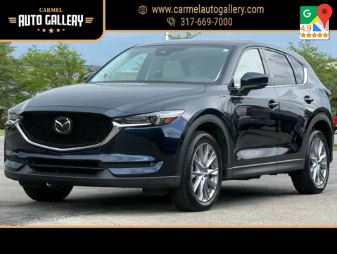Blue 2020 Mazda CX-5 Grand Touring for sale in Carmel, IN