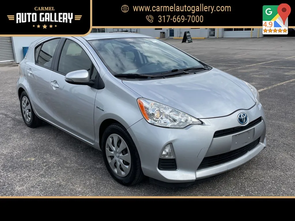 Silver 2012 Toyota Prius c Two for sale in Carmel, IN