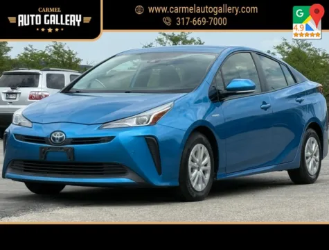 Blue 2019 Toyota Prius LE for sale in Carmel, IN
