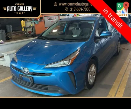 Red 2019 Toyota Prius LE for sale in Carmel, IN