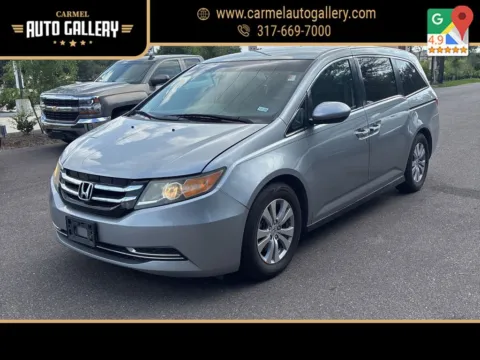 Silver 2016 Honda Odyssey SE for sale in Carmel, IN
