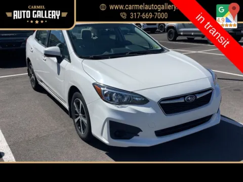White 2019 Subaru Impreza 2.0i Premium for sale in Carmel, IN