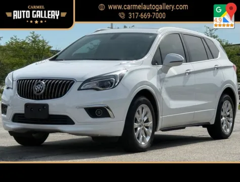 White 2017 Buick Envision Essence for sale in Carmel, IN