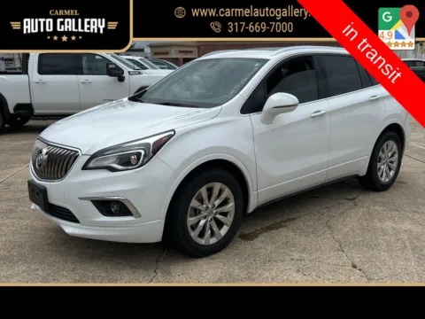 White 2017 Buick Envision Essence for sale in Carmel, IN