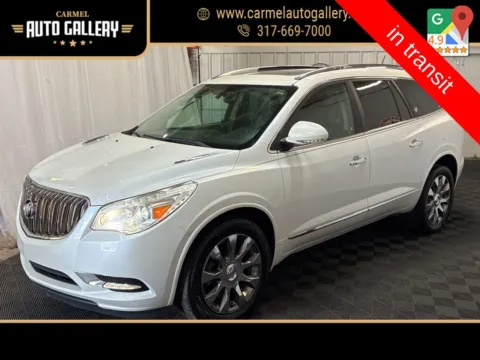 White 2017 Buick Enclave Leather Group for sale in Carmel, IN