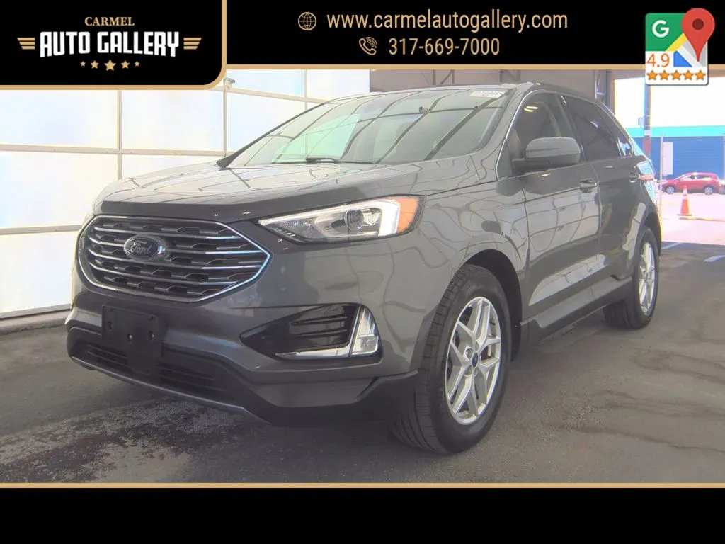 Gray 2021 Ford Edge SEL for sale in Carmel, IN