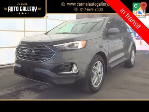 Gray 2021 Ford Edge SEL for sale in Carmel, IN