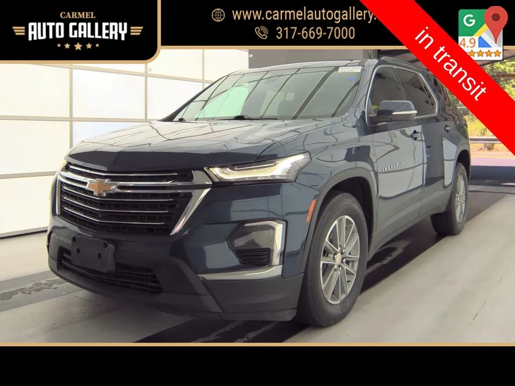 Blue 2023 Chevrolet Traverse LT Leather for sale in Carmel, IN