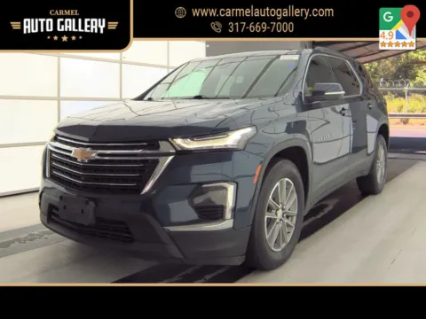 Blue 2023 Chevrolet Traverse LT Leather for sale in Carmel, IN