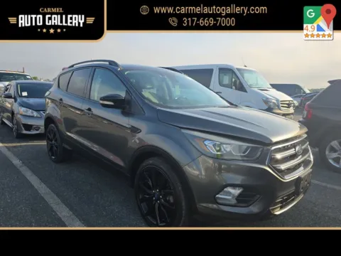 Gray 2017 Ford Escape Titanium for sale in Carmel, IN