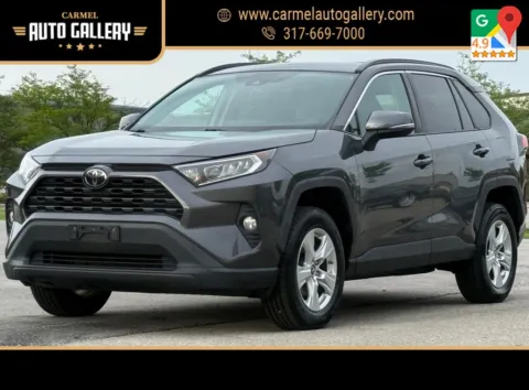 Gray 2019 Toyota RAV4 XLE for sale in Carmel, IN