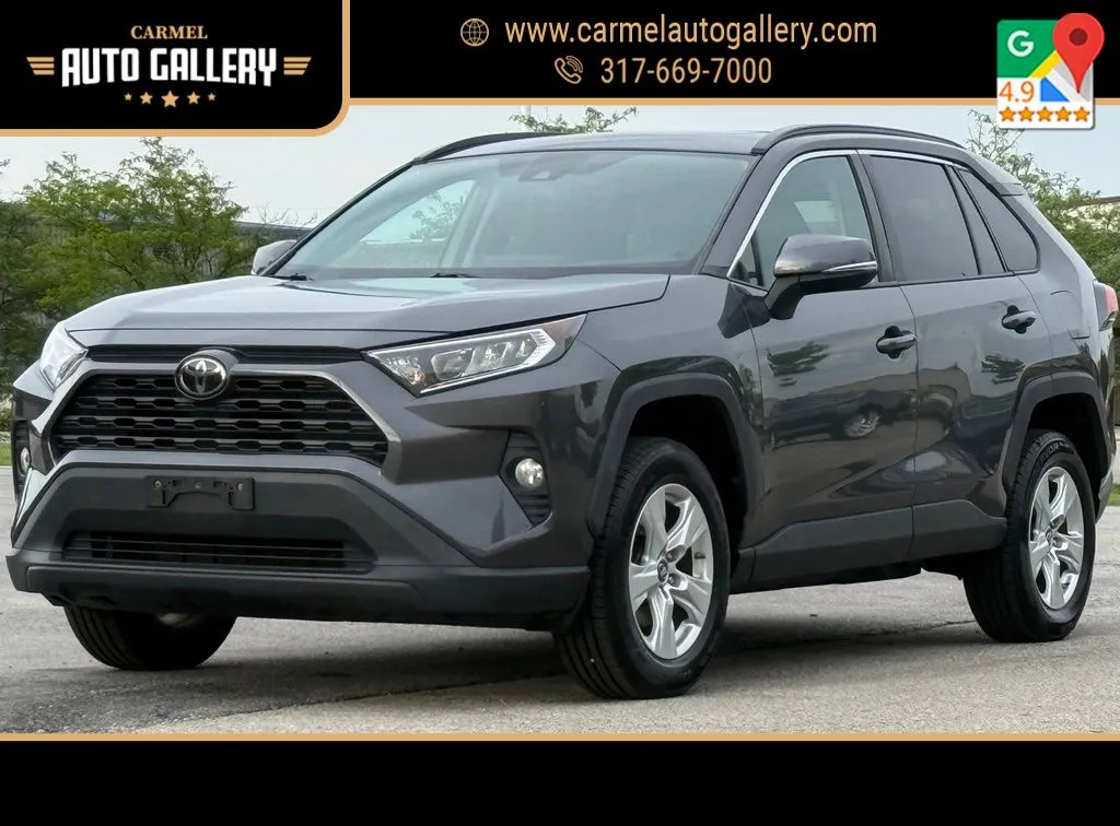 Gray 2019 Toyota RAV4 XLE for sale in Carmel, IN