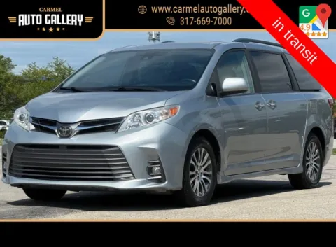 Silver 2019 Toyota Sienna XLE Premium for sale in Carmel, IN