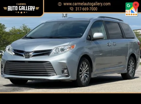 Silver 2019 Toyota Sienna XLE Premium for sale in Carmel, IN