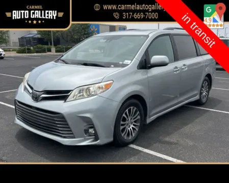 Silver 2019 Toyota Sienna XLE Premium for sale in Carmel, IN