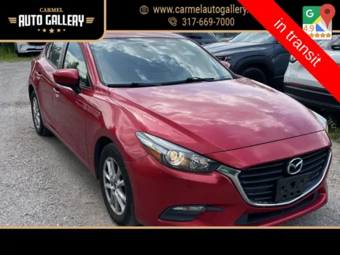 Red 2017 Mazda Mazda3 Sport for sale in Carmel, IN