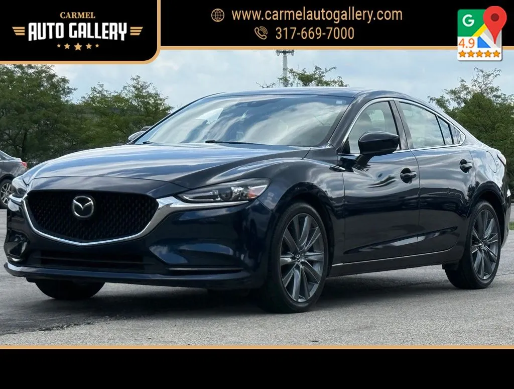 Blue 2021 Mazda Mazda6 Touring for sale in Carmel, IN