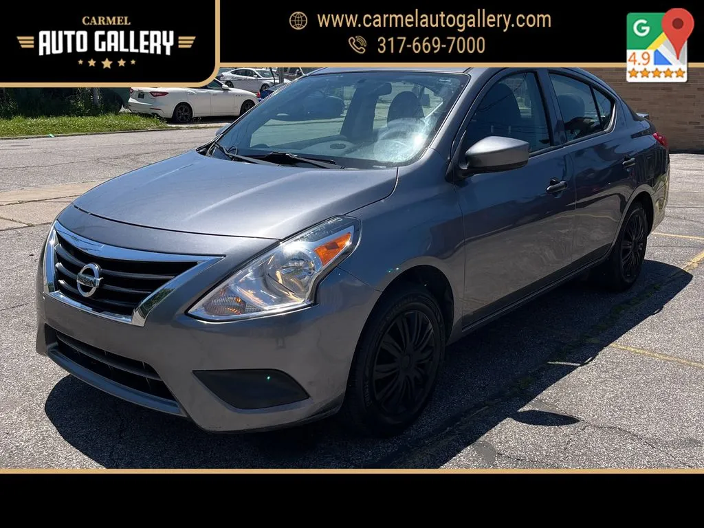 Gray 2019 Nissan Versa 1.6 S Plus for sale in Carmel, IN