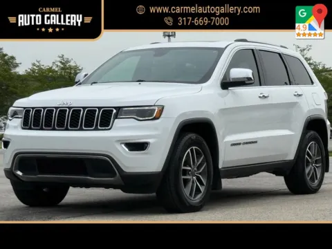 White 2021 Jeep Grand Cherokee Limited for sale in Carmel, IN